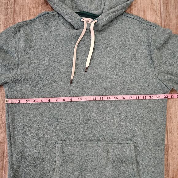 Feat Blanketblend Hoodie Unisex Size L Soft Cozy Shaded Spruce Green ButterWash - Picture 4 of 13